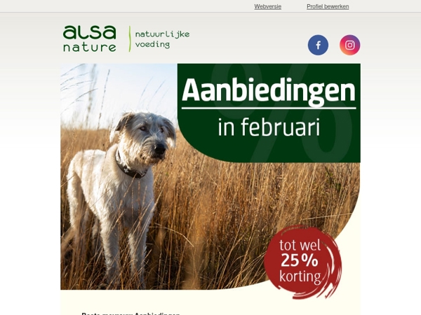 ❄️ Tot 25% korting op heel veel producten!