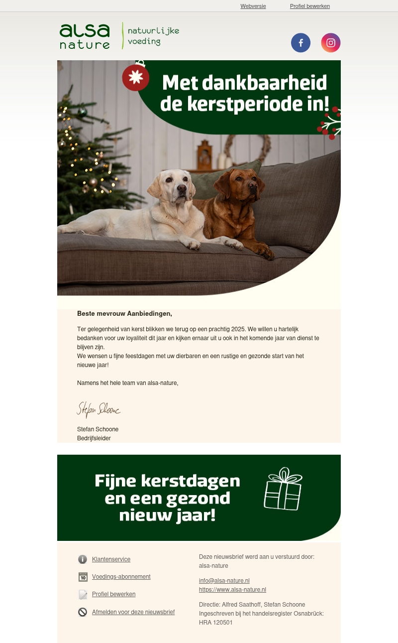 Bedankt en fijne feestdagen! 🐾 Bedankt en fijne feestdagen! 🐾
