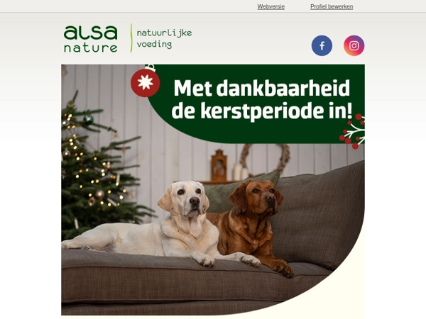 Bedankt en fijne feestdagen! 🐾