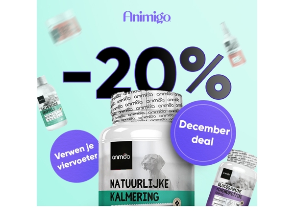 Deals voor je viervoeter 🐾