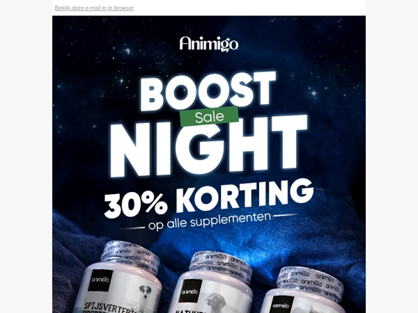 Vanavond 30% korting!? 😱