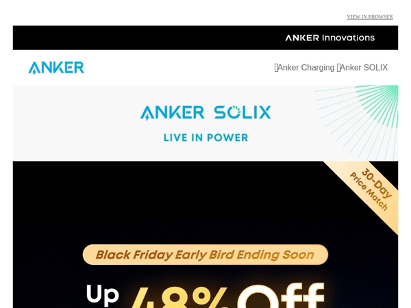 ⏰ Black Friday Pre-Sale Ending in 72 Hours