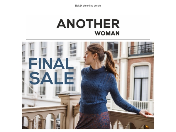 Onze favorieten uit de FINAL SALE!