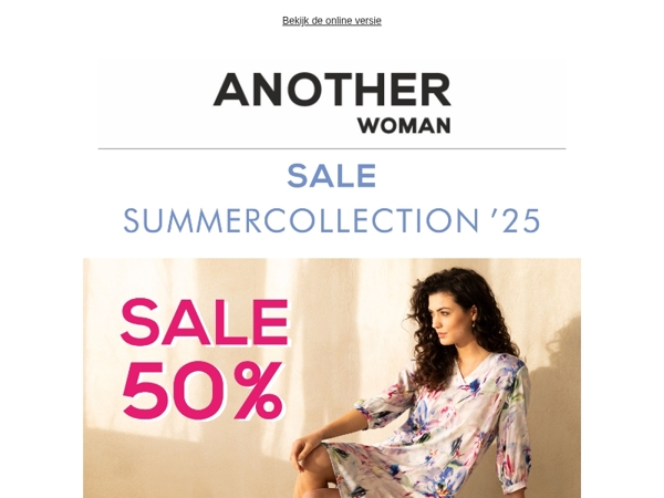 Shop nu in de SALE met 50% korting! 🛍️
