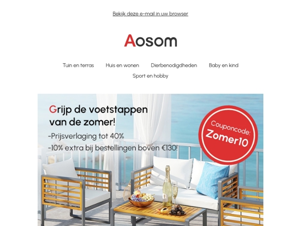 🌞 Laat de zomer beginnen – met deze extra’s voor jou!