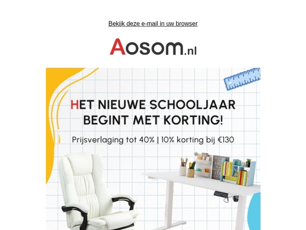 Klaar voor het nieuwe schooljaar?