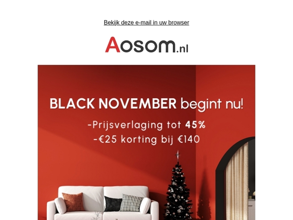 🚨Het geheim is uit: vroeg shoppen voor Black Friday!🚨