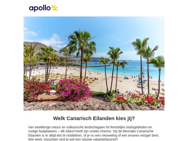 Welk Canarisch Eilanden kies jij?