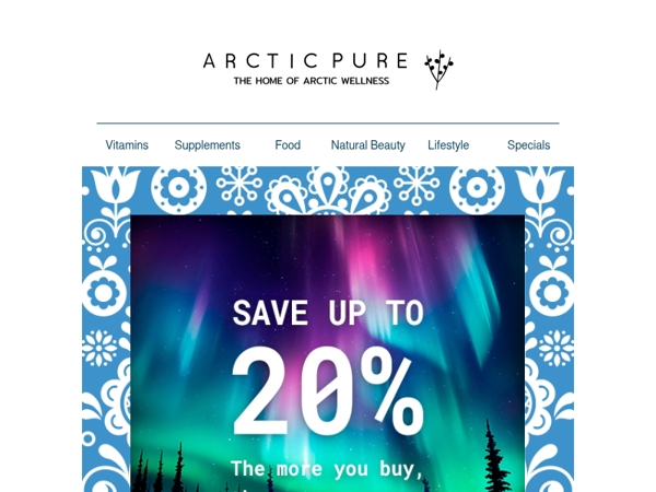 Buy More, Save More 👌 Up to 20% Off