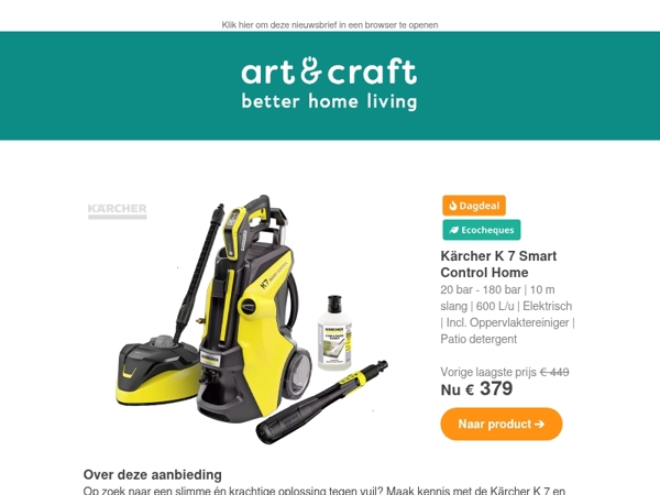 DAGDEAL: Kärcher K 7 Hogedrukreiniger 🔥