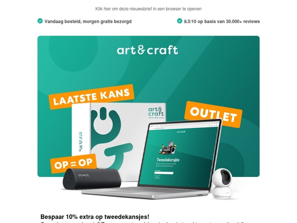 Bespaar deze week op merken zoals Smeg, LG OLED, Sonos & meer 🔥