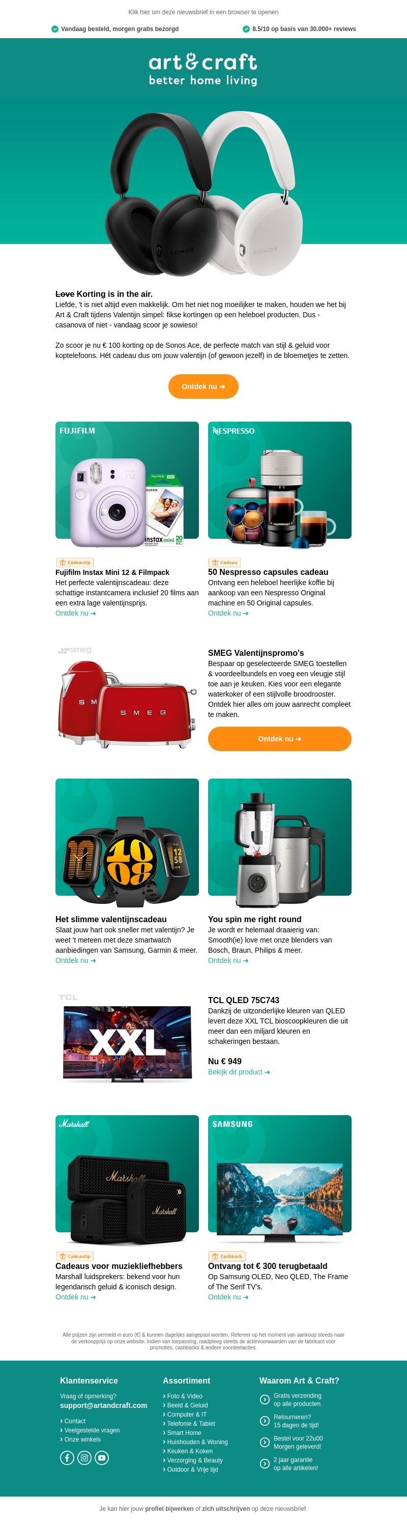 Exclusieve Valentijnsdeals π Exclusieve Valentijnsdeals π