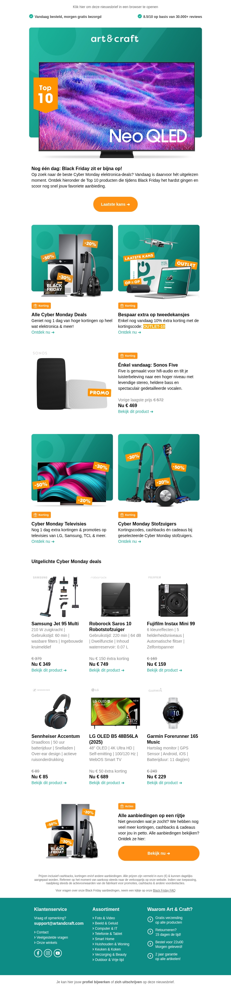 Laatste kans: nog 1 dag hoge kortingen op Cyber Monday đ¨ Laatste kans: nog 1 dag hoge kortingen op Cyber Monday đ¨