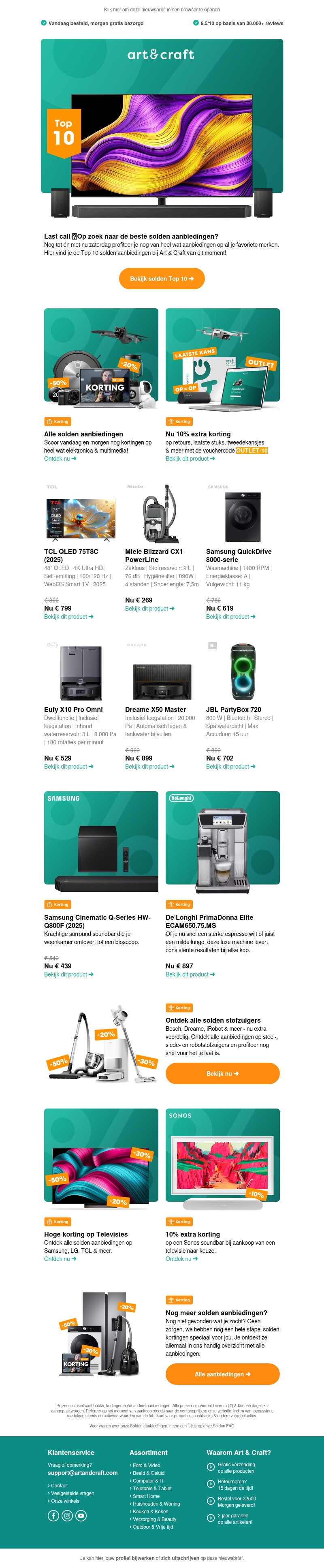 Last Call: Haal jouw favoriete solden aanbieding nu in huis ๐ฅ Last Call: Haal jouw favoriete solden aanbieding nu in huis ๐ฅ