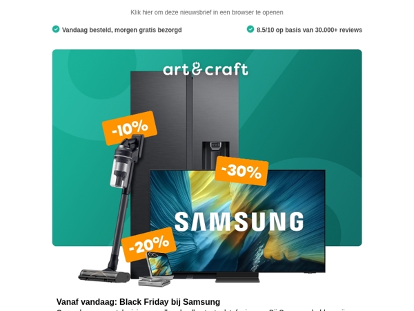 Een nieuwe week, een nieuwe lading Black Friday aanbiedingen 🔥