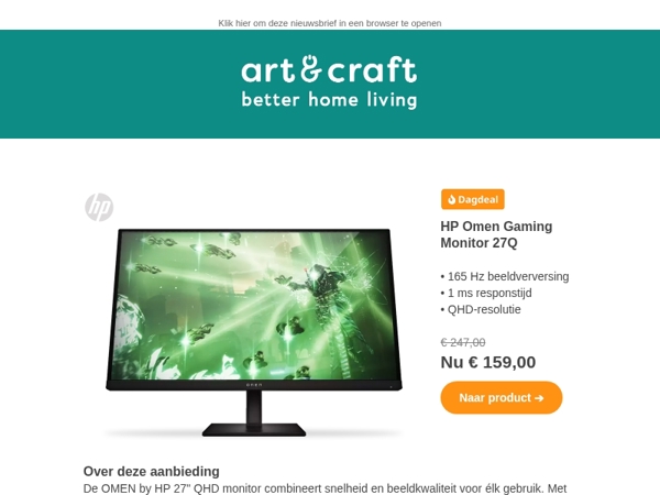 DAGDEAL: HP Omen Gaming Monitor 🎮 🖥️