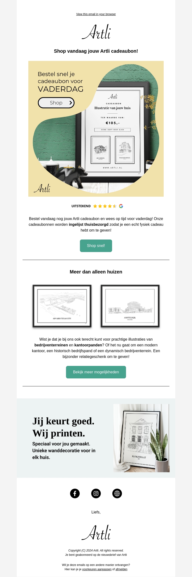 Vaderdag staat voor de deur! Shop vandaag je cadeau! π | Artli Vaderdag staat voor de deur! Shop vandaag je cadeau! π | Artli