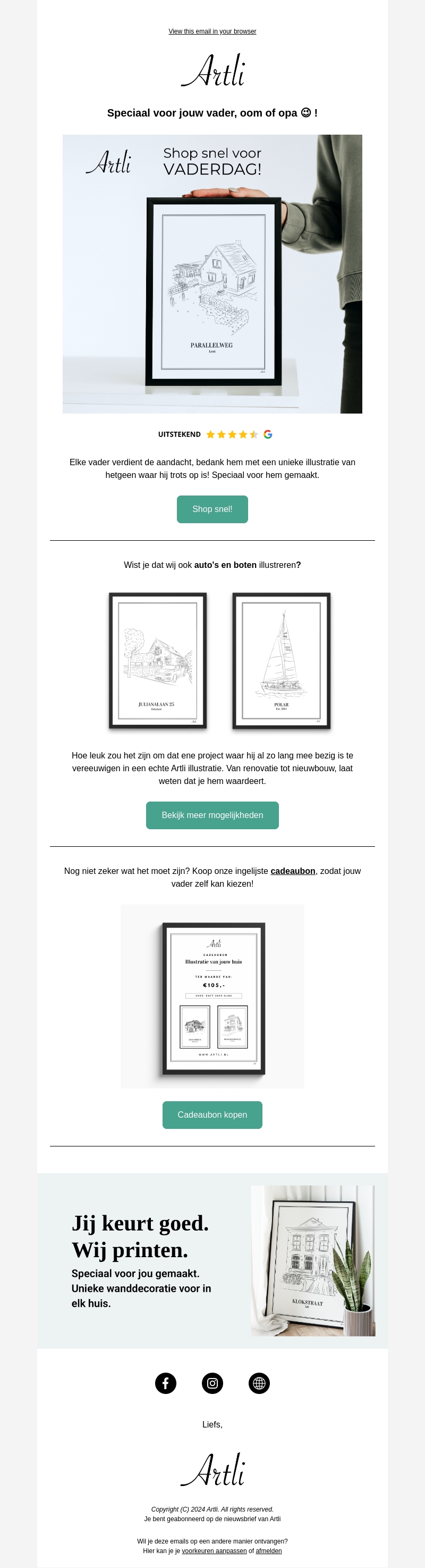 Voor alle vaders. Een uniek cadeau! 💪 | Artli Voor alle vaders. Een uniek cadeau! 💪 | Artli