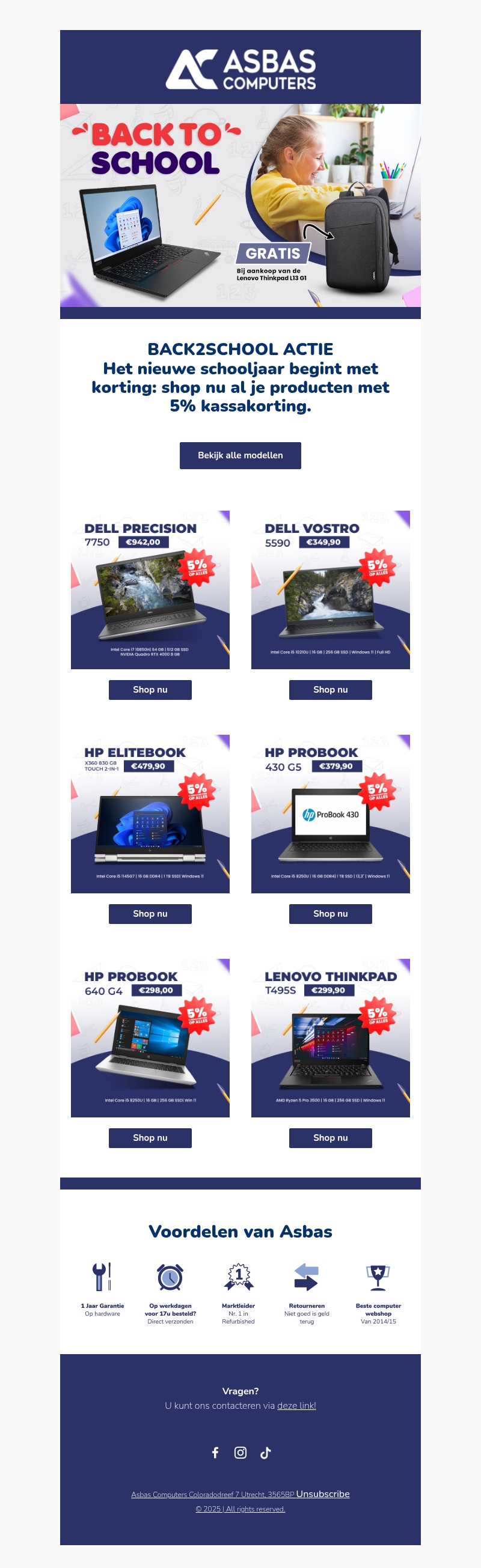 ✏️ Back2School voordeel! ✏️ Back2School voordeel!