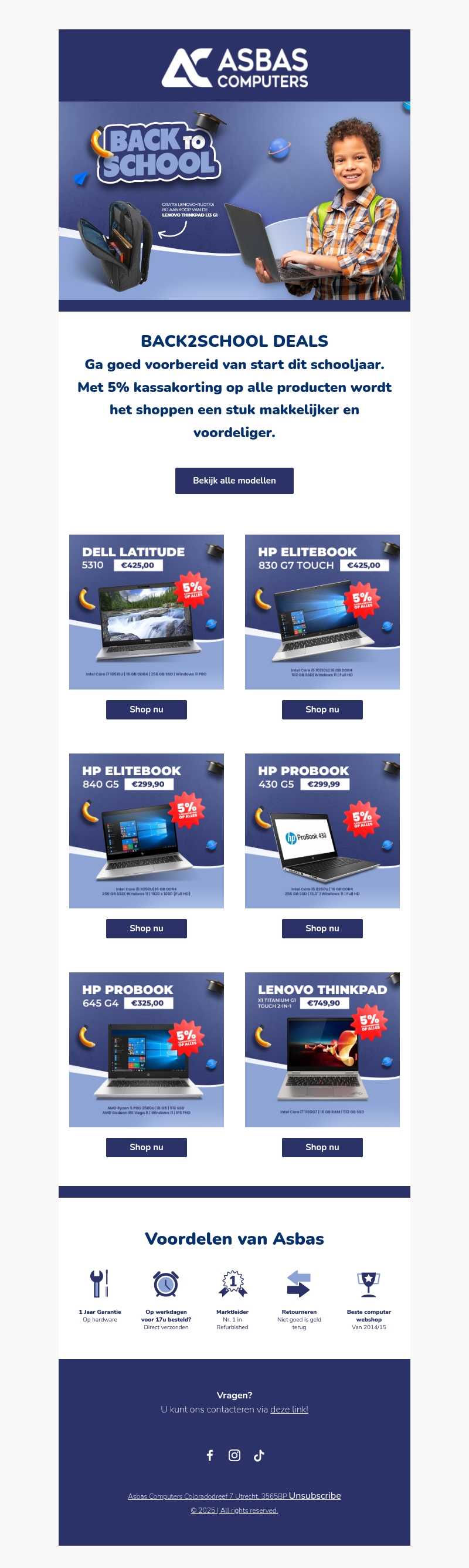 Back2School deals die je niet wilt missen ✏️ Back2School deals die je niet wilt missen ✏️