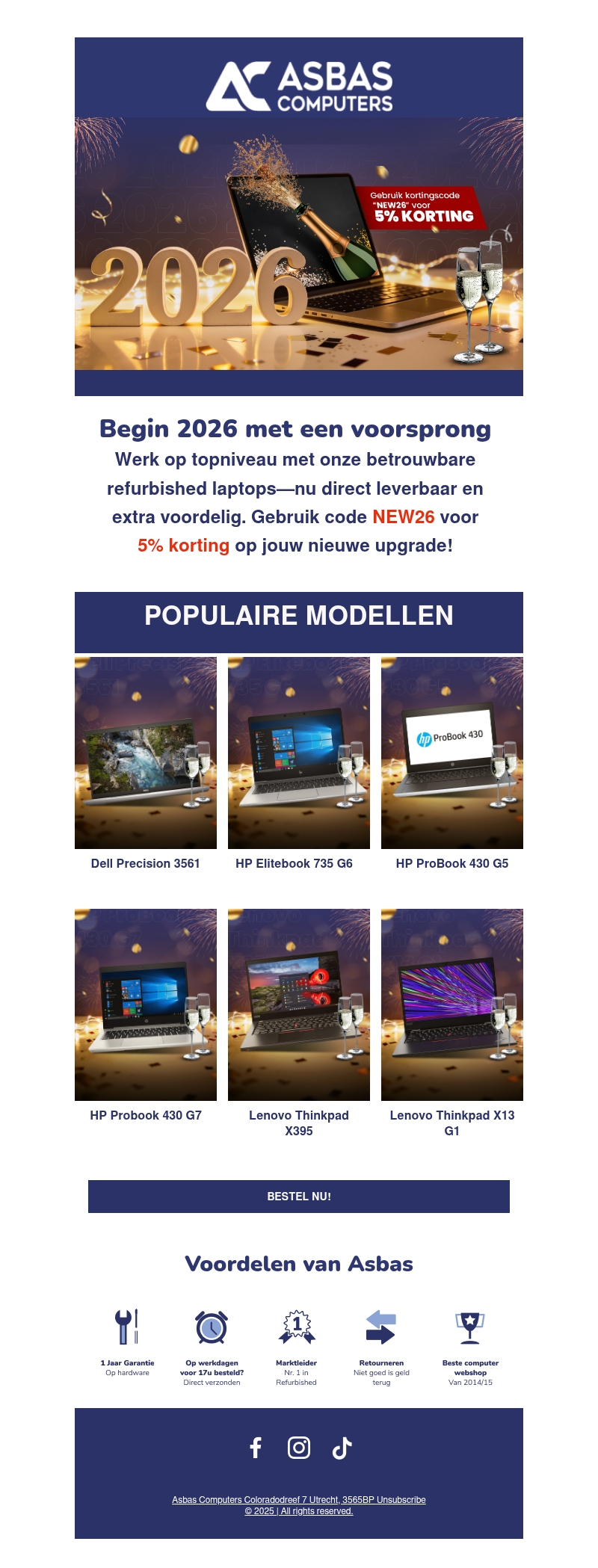 Fris het nieuwe jaar in Fris het nieuwe jaar in