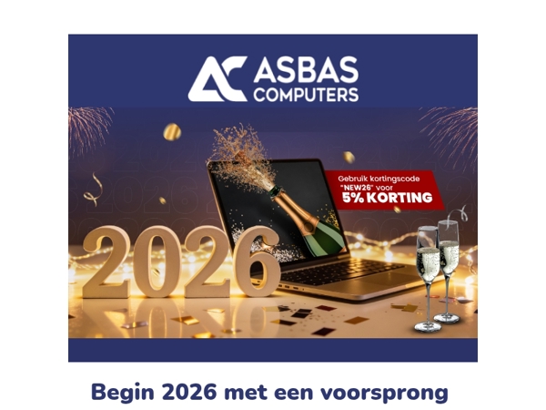Fris het nieuwe jaar in