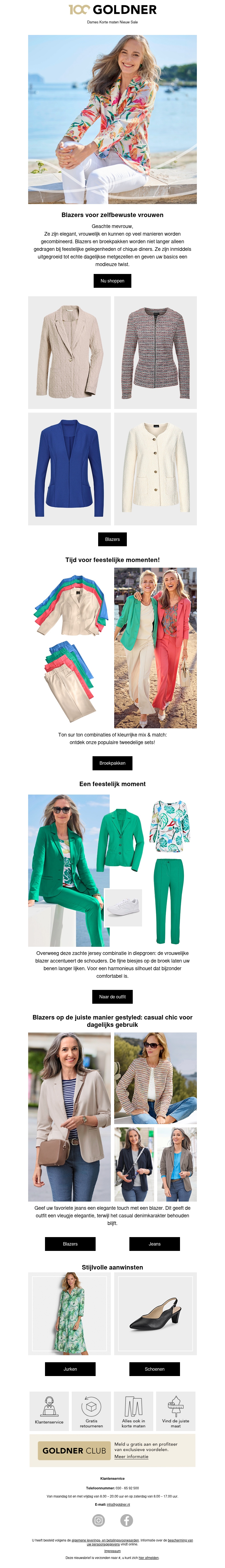 Blazers met een wow-effect Blazers met een wow-effect
