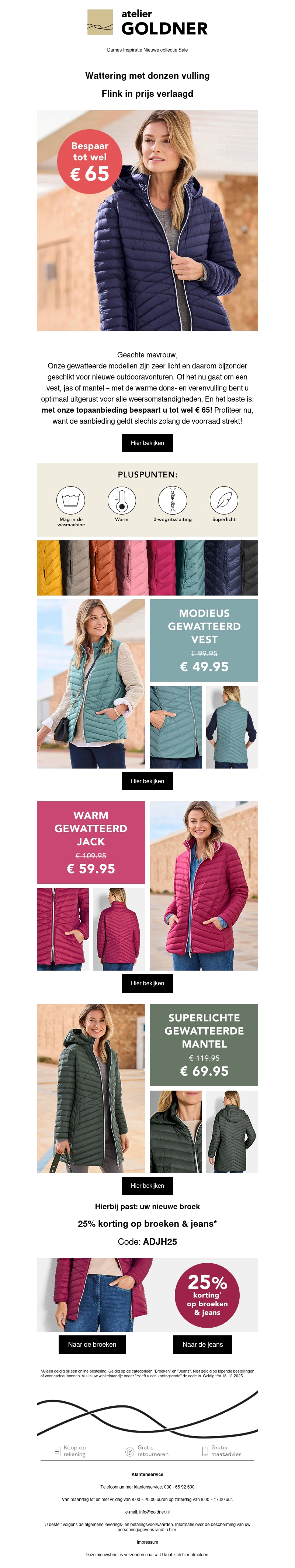 Prachtige modellen – bespaar tot wel € 65 Prachtige modellen – bespaar tot wel € 65
