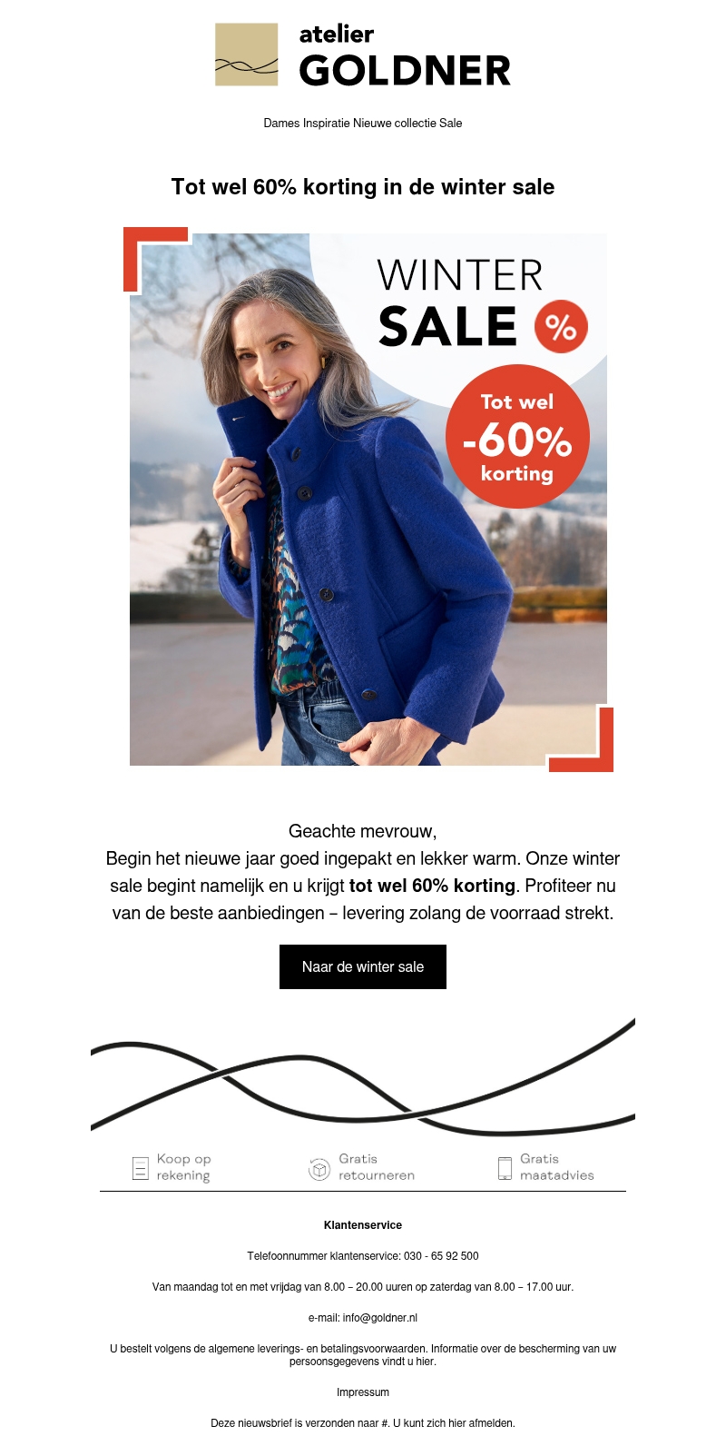 🔔 We gaan van start – tot wel 60% korting in de winter sale 🔔 We gaan van start – tot wel 60% korting in de winter sale