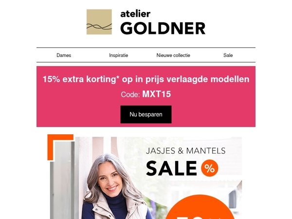 Alleen vandaag en morgen: Tot wel 50% korting + 15% extra korting