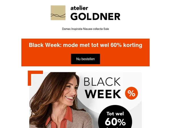 Mis het niet! Mode met tot wel 60% korting