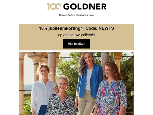 Nieuwe favoriete broeken met 10% korting