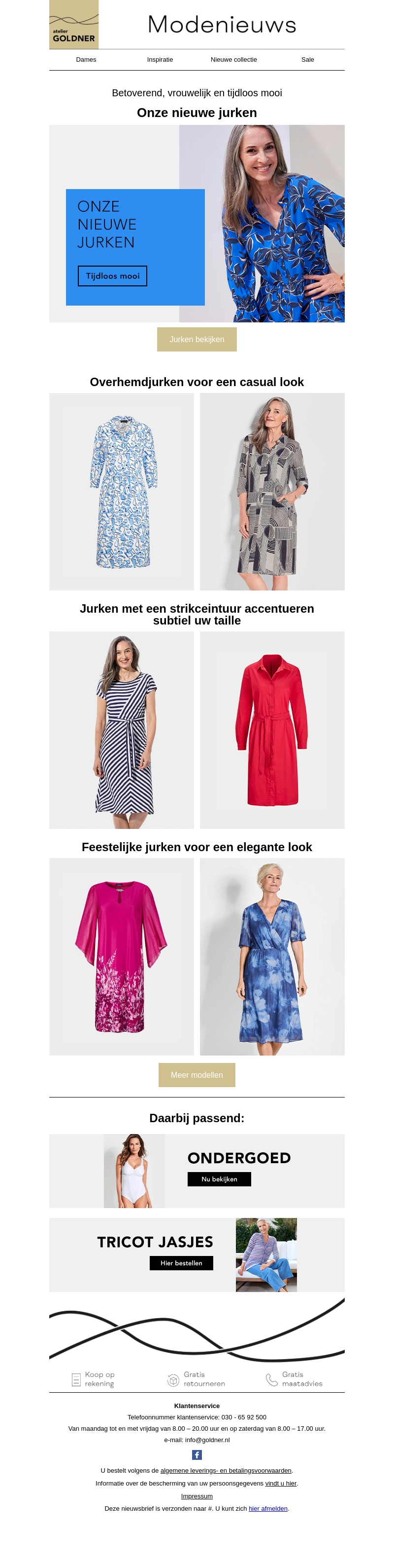 Nieuwe jurken: vrouwelijk & tijdloos mooi Nieuwe jurken: vrouwelijk & tijdloos mooi