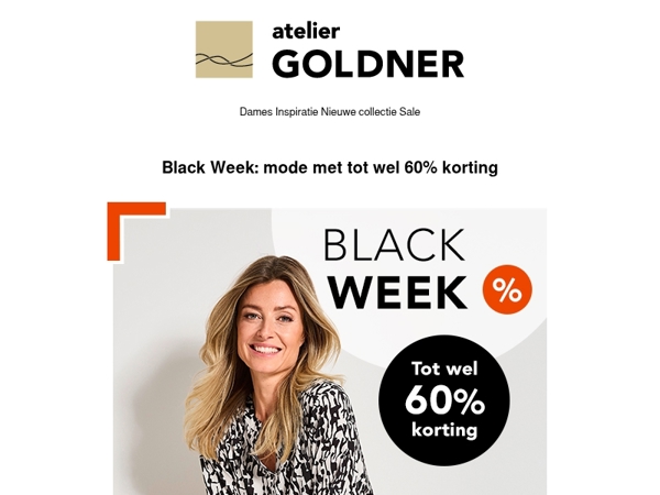 🖤 Black Week: uw favoriete modellen met tot wel 60% korting 🖤