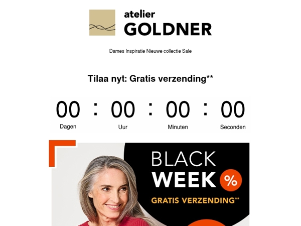 Tilaa nyt: Gratis verzending + 20% extra korting