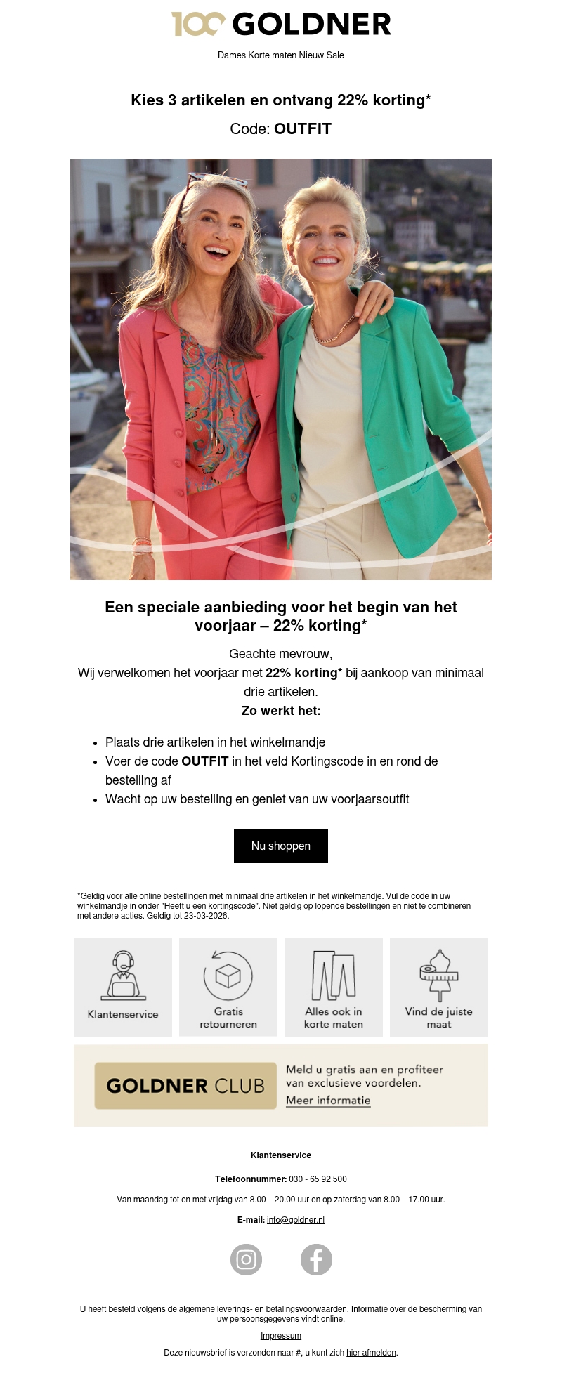 📢 22% voorjaarskorting – geldig t/m maandag 📢 22% voorjaarskorting – geldig t/m maandag
