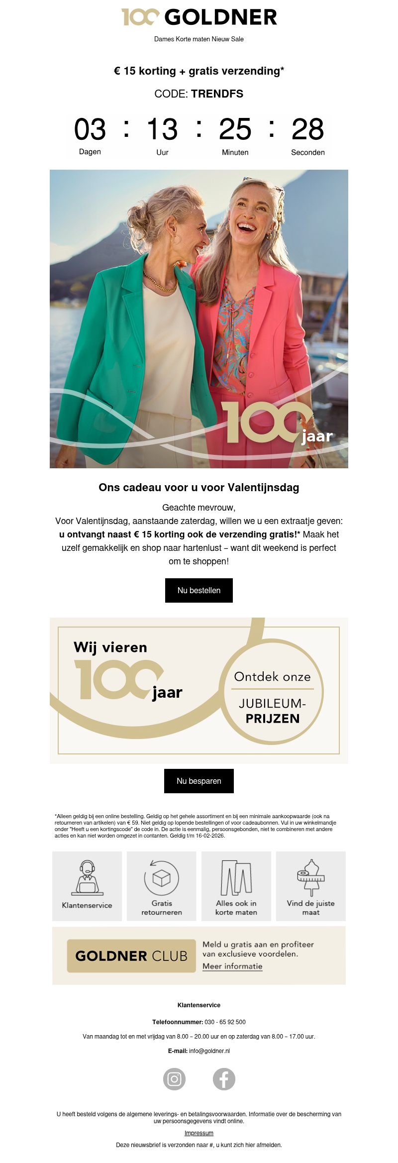 π Nieuw: gratis verzending + β¬ 15 korting voor Valentijnsdag π Nieuw: gratis verzending + β¬ 15 korting voor Valentijnsdag