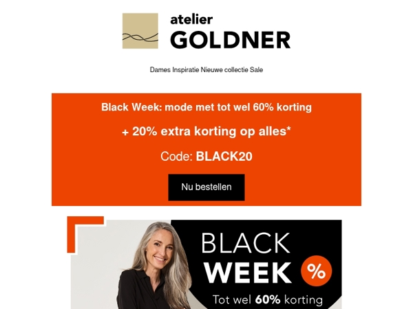 Favoriete broeken in de Black Week: 60% + 20% extra korting