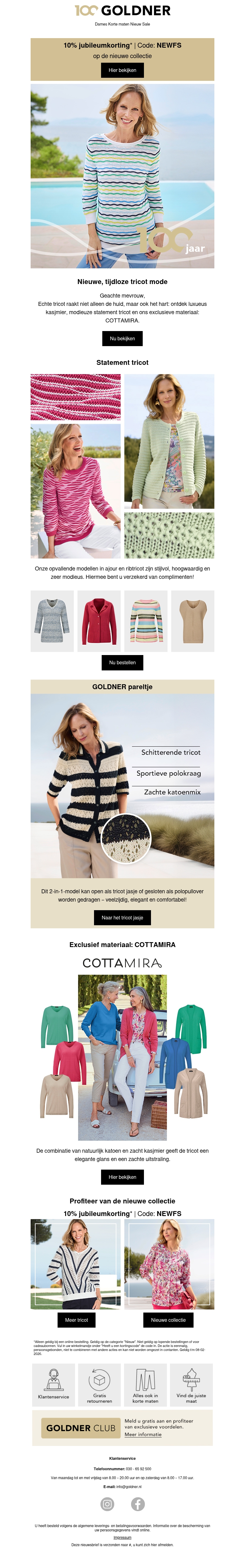 10% korting op nieuwe tricot highlights 10% korting op nieuwe tricot highlights