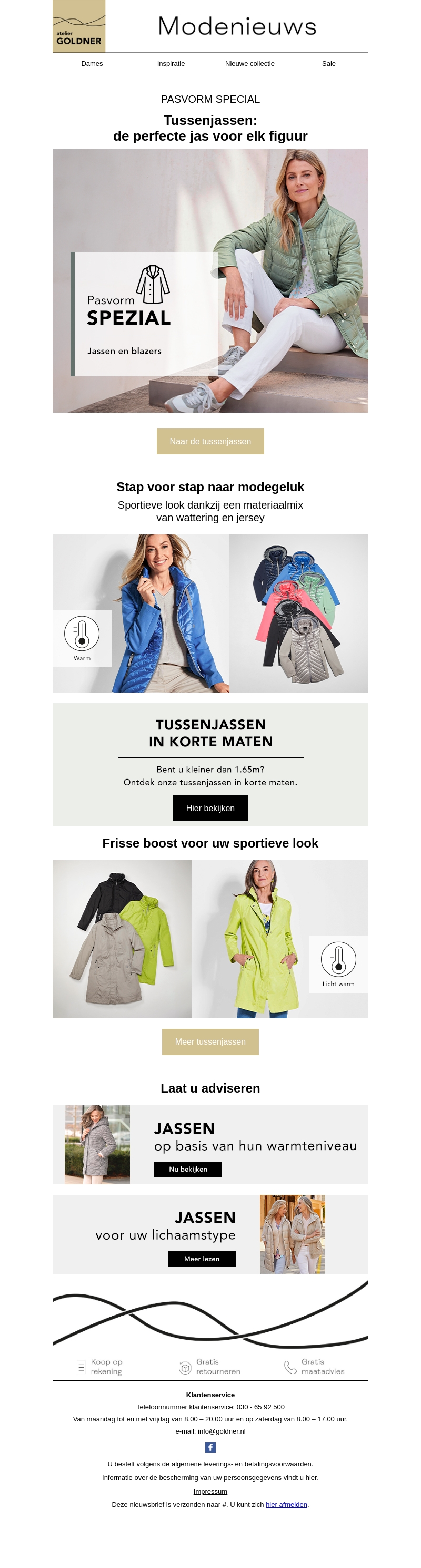 Een frisse boost voor uw jassencollectie Een frisse boost voor uw jassencollectie
