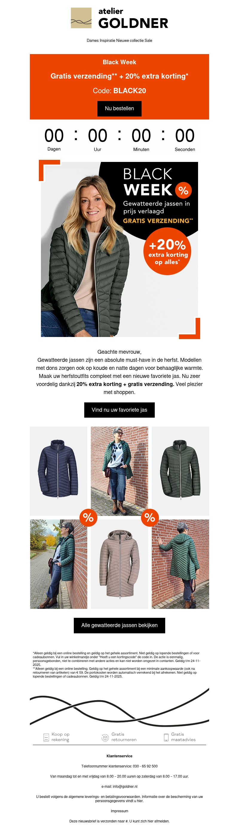 Nog maar een paar dagen: 20% extra korting Nog maar een paar dagen: 20% extra korting