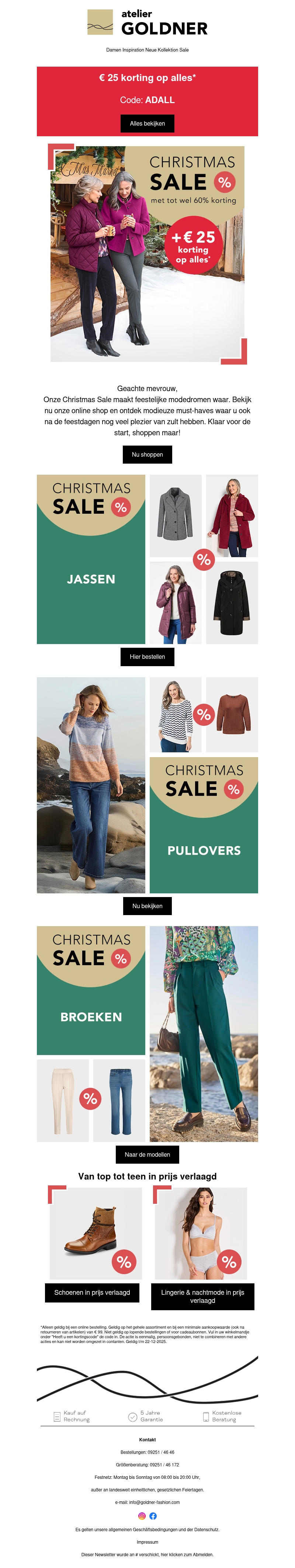 Modieuze must-haves in de Christmas Sale Modieuze must-haves in de Christmas Sale