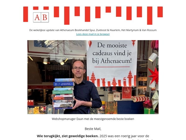 Wat is het beste boek van 2025?