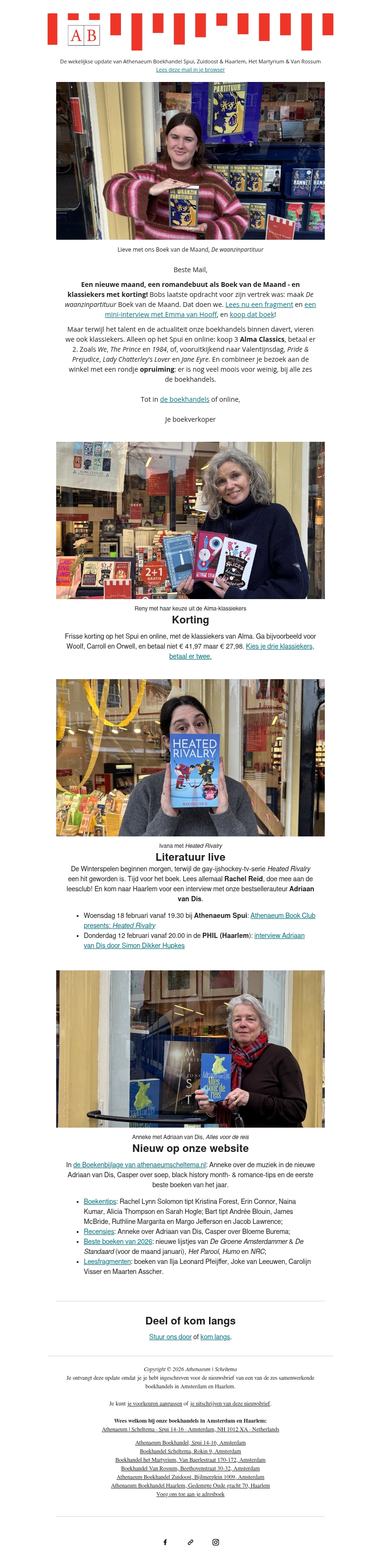 Een nieuw Boek van de Maand & frisse korting op klassiekers Een nieuw Boek van de Maand & frisse korting op klassiekers