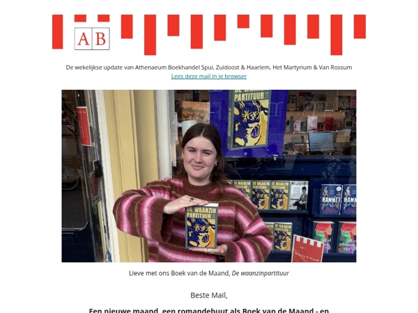 Een nieuw Boek van de Maand & frisse korting op klassiekers