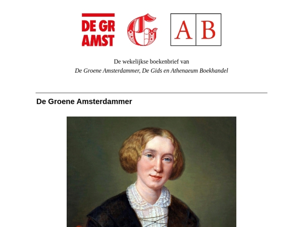 Boekenbrief: George Eliots 'Middelmarch', Eva Rovers & De Gids over waanzin