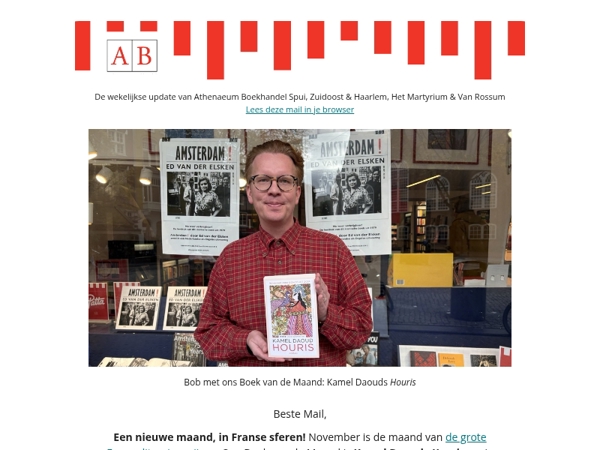 Kamel Daoud schreef het Boek van de Maand