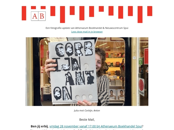 Bestel nu gesigneerd: Corbijn, Anton!