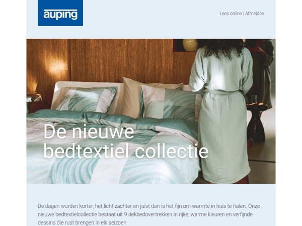 Nieuw | De najaarscollectie bedtextiel