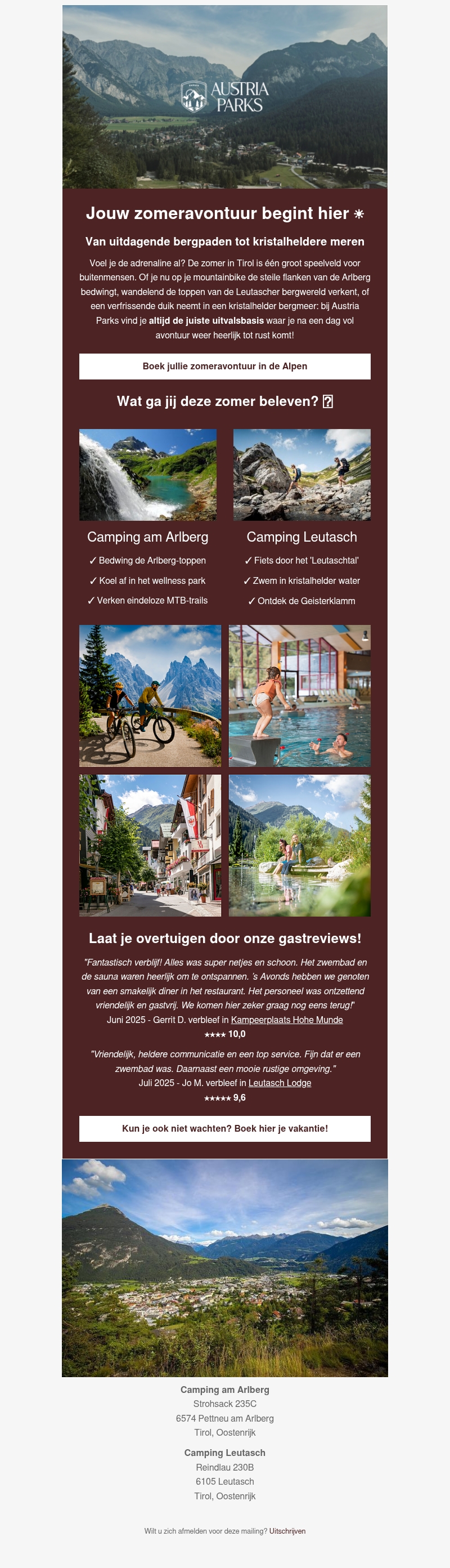 Jouw zomeravontuur in de Alpen! ☀️ Jouw zomeravontuur in de Alpen! ☀️
